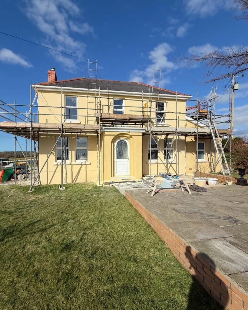 Rendering in Swansea