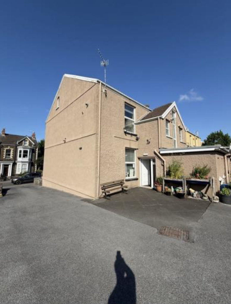 Llanelli deaf centre plastering