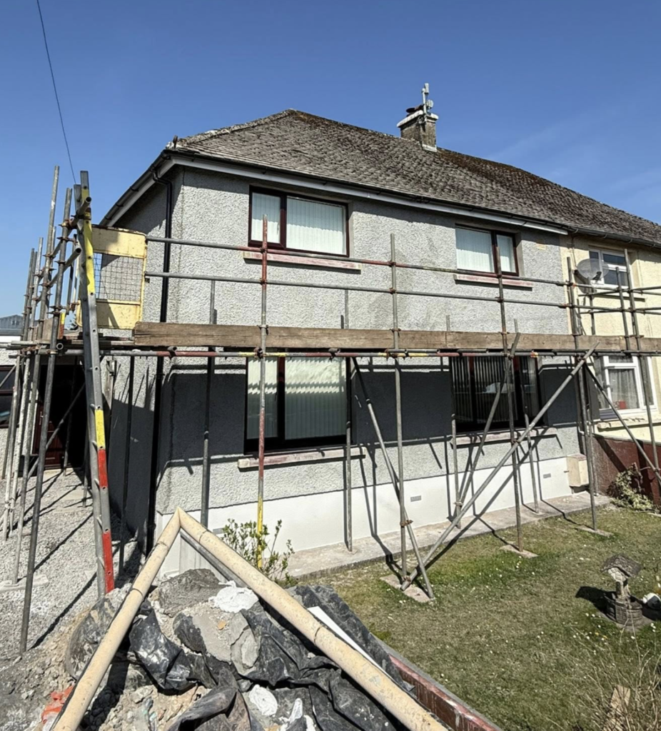 Rendering in Carmarthen